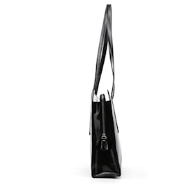 Prada-PRADA Totes Patent leather Black Re-Edition 1995-Black