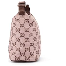 Gucci-GUCCI Handtaschen Leder Beige Jackie-Beige