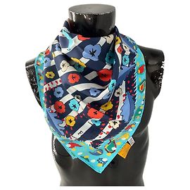 Inès de la Fressange Pañuelo de seda Ines de la Fressange Multicolor