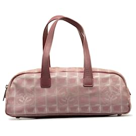 Chanel-Chanel Pink New Travel Line Handbag-Pink