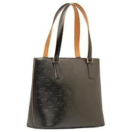 Louis Vuitton-Louis Vuitton Gray Monogram Mat Stockton-Grey,Dark grey