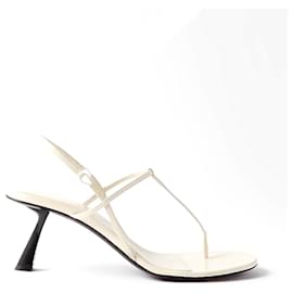 Khaite-Sandalias-Blanco roto