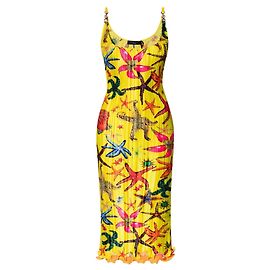 Versace Vestidos Amarillo