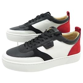 Christian Louboutin-NEW CHRISTIAN LOUBOUTIN sneakers HAPPYRUI SHOES 1220659 41.5 Sneakers-Multiple colors