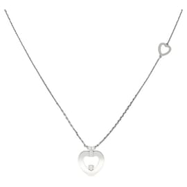 Fred-NEW FRED PRETTY WOMAN XS NECKLACE 7b0260 38-43 CM IN WHITE GOLD AND DIAMOND-Silvery