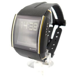 Autre Marque NEW SLYDE HD WATCH3 YELLOW QUARTZ CHRONOGRAPH TITANIUM BLACK WATCH BOX Black