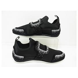 Roger Vivier-NUEVOS ZAPATOS ROGER VIVIER SPROTY VIV' STAR RVW47423290K9RB999 36 Zapatillas-Negro