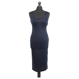 Prada-Dresses-Navy blue