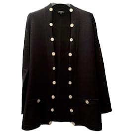 Chanel-New 2022 CC Buttons Cardigan-Black