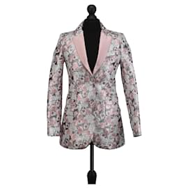 Paul & Joe Pink Polyester Silk Jacket 36 Pink