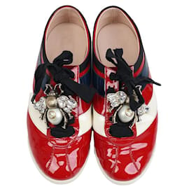 Gucci-Sneakers-Rot