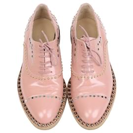 Zadig & Voltaire-Zapatos con cordones-Rosa