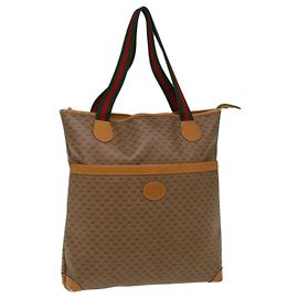 Sac cabas GUCCI Micro GG Supreme Web Sherry Line Beige 002 983 0163 Ep d'authentification3247 Beige
