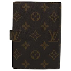 Louis Vuitton-LOUIS VUITTON Monogram Agenda PM Day Planner Cover R20005 LV Auth em5787-Monogramma