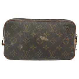 Louis Vuitton-Bolsa de ombro LOUIS VUITTON Monogram Marly Bandouliere M51828 LV Auth bs12052-Monograma