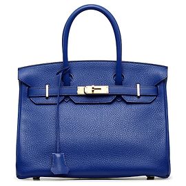 Hermès HERMES Handbags Birkin 30 Blue
