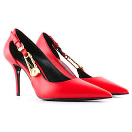 Versace-Versace Heels-Rot