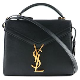 Saint Laurent-SAINT LAURENT Handbags Cassandra Top Handle-Black