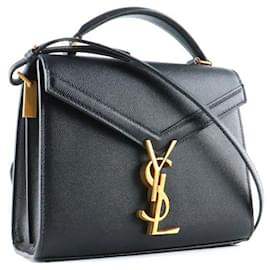 Saint Laurent-SAINT LAURENT Handbags Cassandra Top Handle-Black
