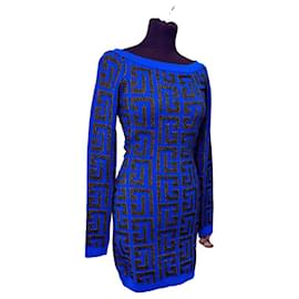 Balmain-BALMAIN Dresses-Blue