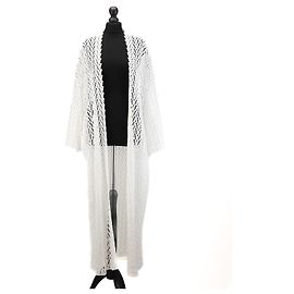 Capa de guipur Valentino Garavani blanca Blanco
