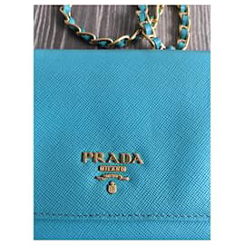 Prada-Clutch bags-Turquoise