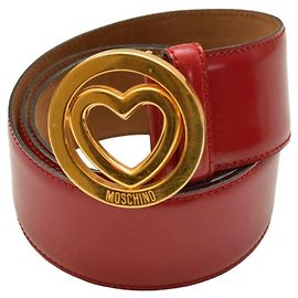 Moschino Gürtel Rot