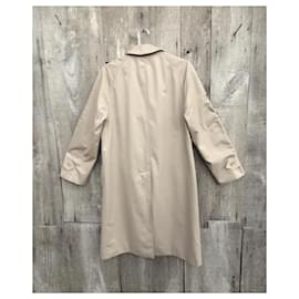 Burberry-Vintage Burberry raincoat size 44-Beige