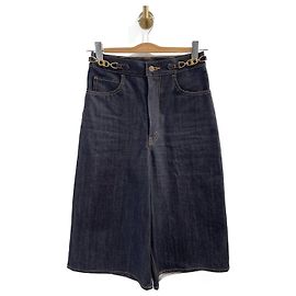 Céline Pantalones cortos CELINE.fr 38 Algodón Azul