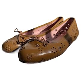 Autre Marque-Jenny Walton x Pretty Ballerinas chaussures plates à œillets-Autre