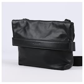 Bottega Veneta-Bottega Veneta Marco Polo Messenger Bag Leather-Black