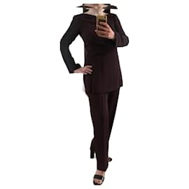 Max Mara Pantsuit Prune Polyester Prune