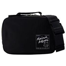 Autre Marque ""The Traveller"" Belt Bag - Maison Kitsune - Synthetic - Black Black