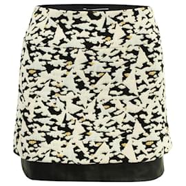 Sandro-White Mini Skirt-White