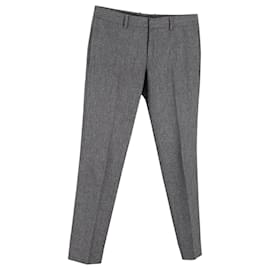 Gucci-Gucci Suit Trousers in Grey Wool-Grey