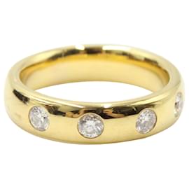 Chopard-Anel de diamante Chopard em 18K Gold-Dourado