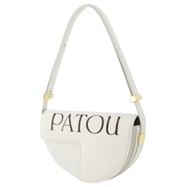 Autre Marque-Le Petit Patou Bag - PATOU - Leather - White-White