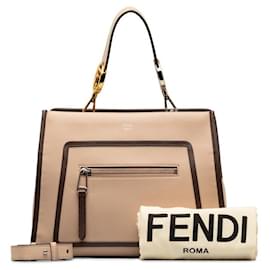 Fendi-Leather Runaway Tote  8BH344-Other