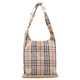 Burberry-Espadrille-Beuteltasche mit House Check-Muster-Andere