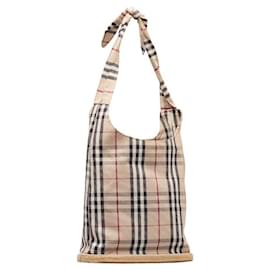Burberry-House Check Espadrille Bucket Bag-Other