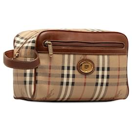 Burberry-Haymarket Check Clutch Bag-Other
