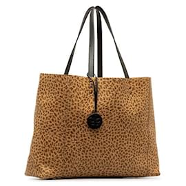 Bottega Veneta-Tote Bag mit Leopardenmuster aus Intrecciato Mirage-Andere