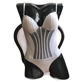 Badeanzug weiß LA PERLA 36 B Weiß