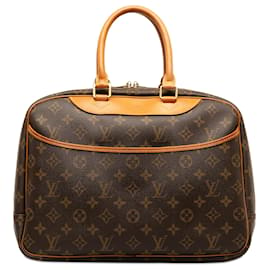 Louis Vuitton-Louis Vuitton Brown Monogram Deauville-Marrone