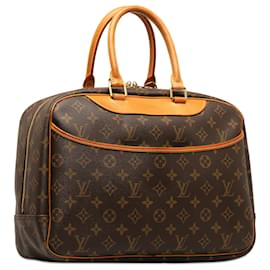 Louis Vuitton-Louis Vuitton Brown Monogram Deauville-Castaño