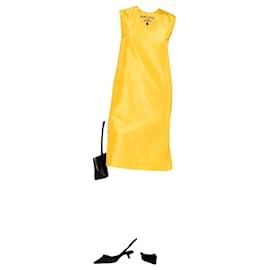 Prada-Dresses-Yellow