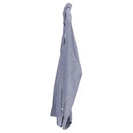 Tommy Hilfiger-Camisa feminina de algodão Oxford slim fit-Cinza