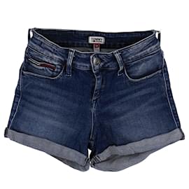 Tommy Hilfiger-Shorts femininos de ajuste regular-Azul