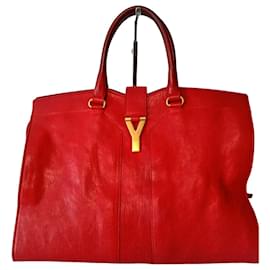 Yves Saint Laurent-Saint Laurent Chyc bag-Red