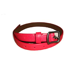 Bottega Veneta-Belts-Red
